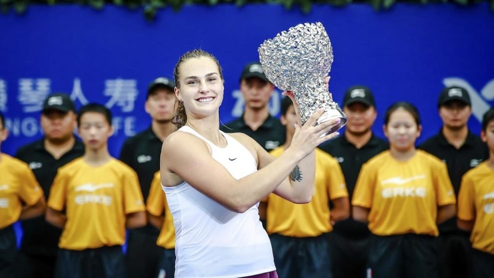 Aryna Sabalenka derrota Kiki Bertens e vence o WTA Elite Trophy