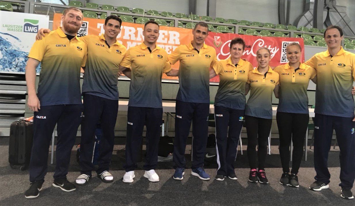 Seleção brasileira de ginástica artística estreia na Copa do Mundo de Cottbus